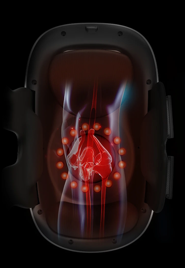 SuperKnee the 3-in-1 Knee Massager – Heat, Vibration & Red Light Therapy