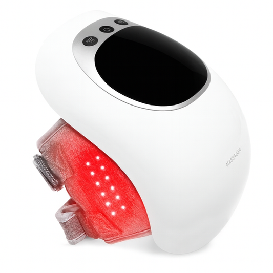 SuperKnee the 3-in-1 Knee Massager – Heat, Vibration & Red Light Therapy